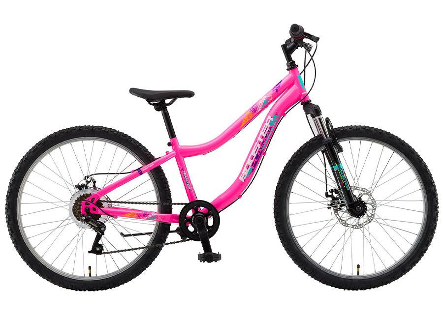 Booster Bicikl za djevojčice Plasma 24 Fs Disc, Roze