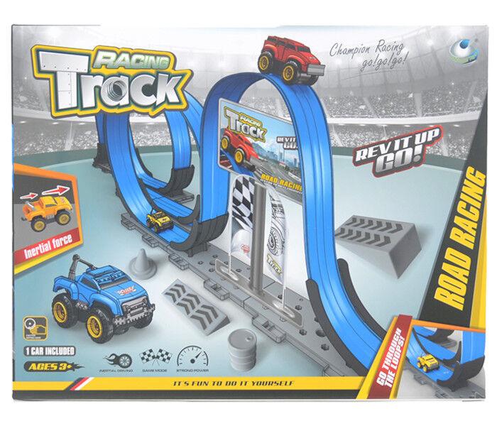 Igracka magnetna staza sa autima na povlacenje