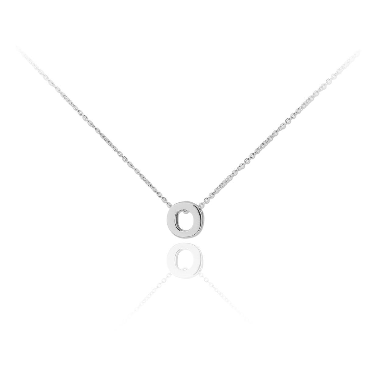 Dameo Tiny Letters Ogrlica O - Silver 177016