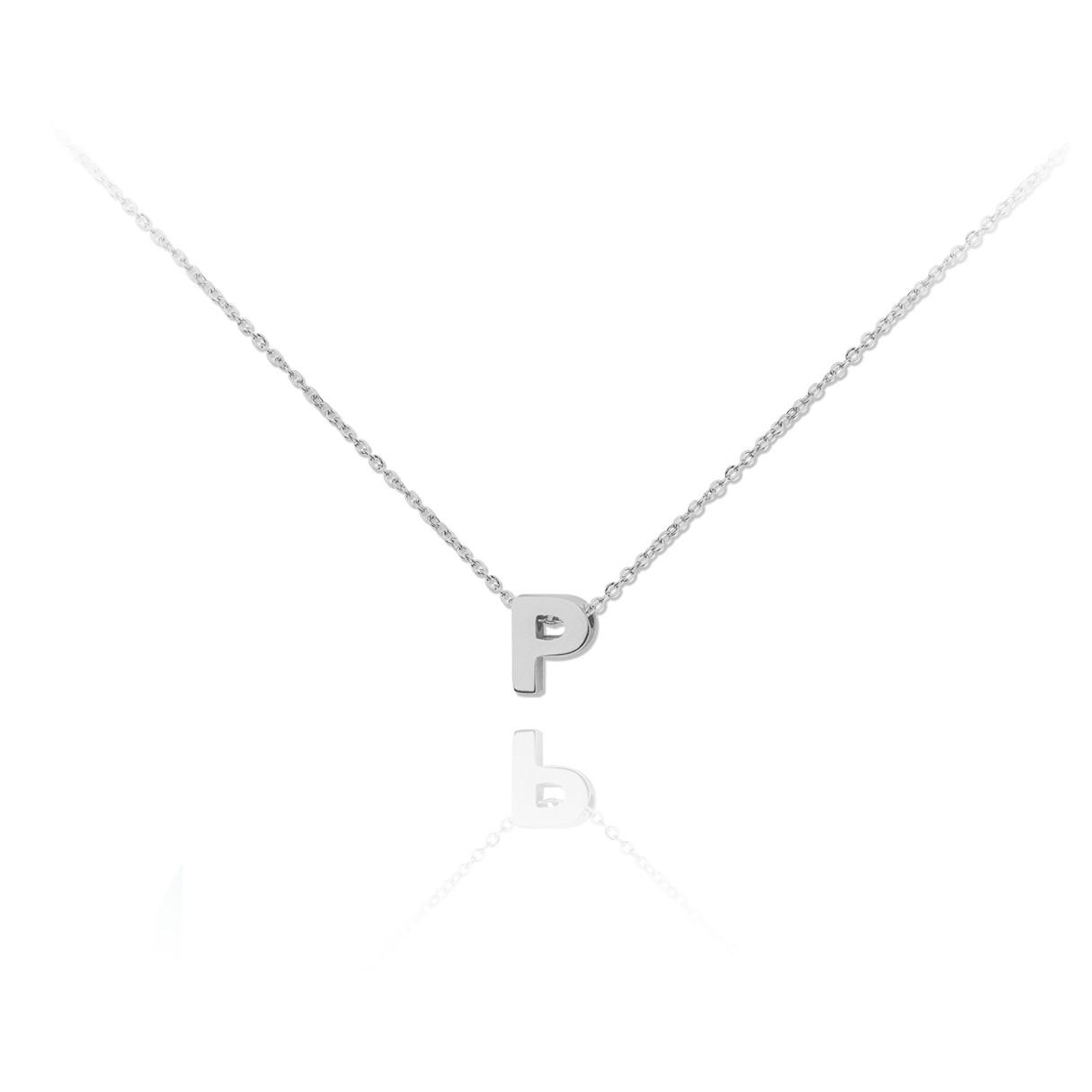 Dameo Ogrlica Tiny Letters P - Silver 177017A