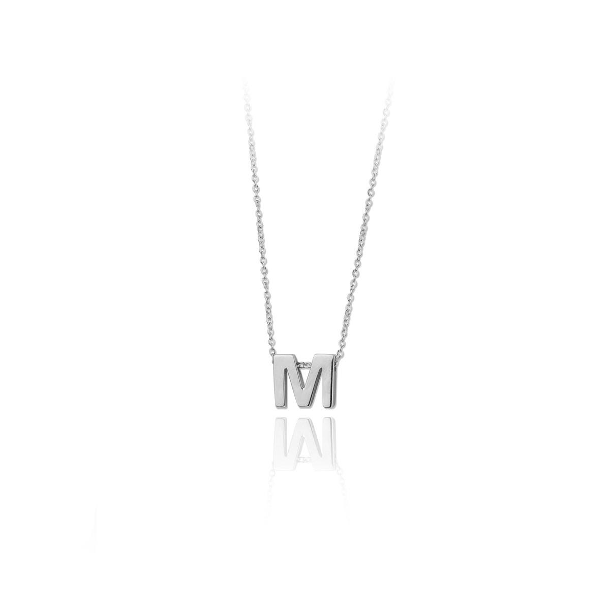 Dameo Tiny Letters Ogrlica M - Silver 177013