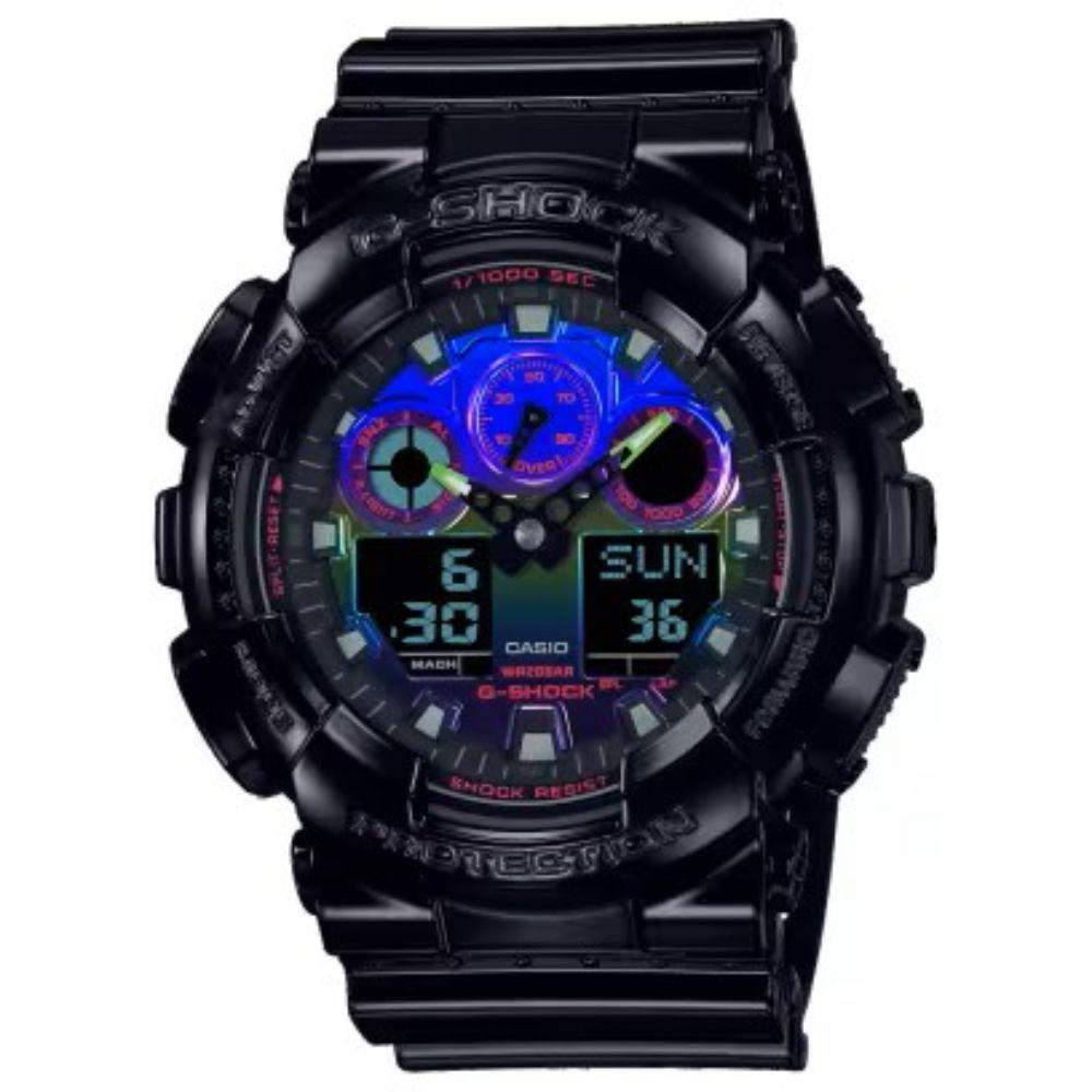 G-Shock Sat GA-100RGB-1AER