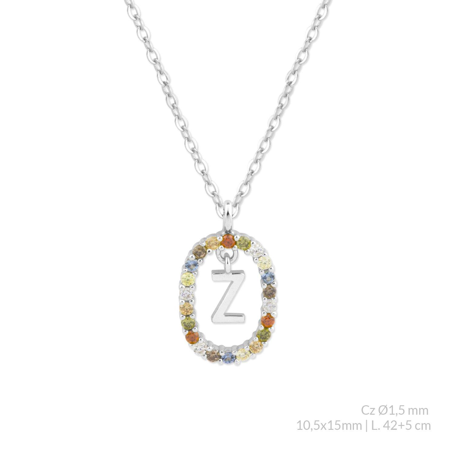 Dameo Letters Frame Ogrlica Z Silver 175854A