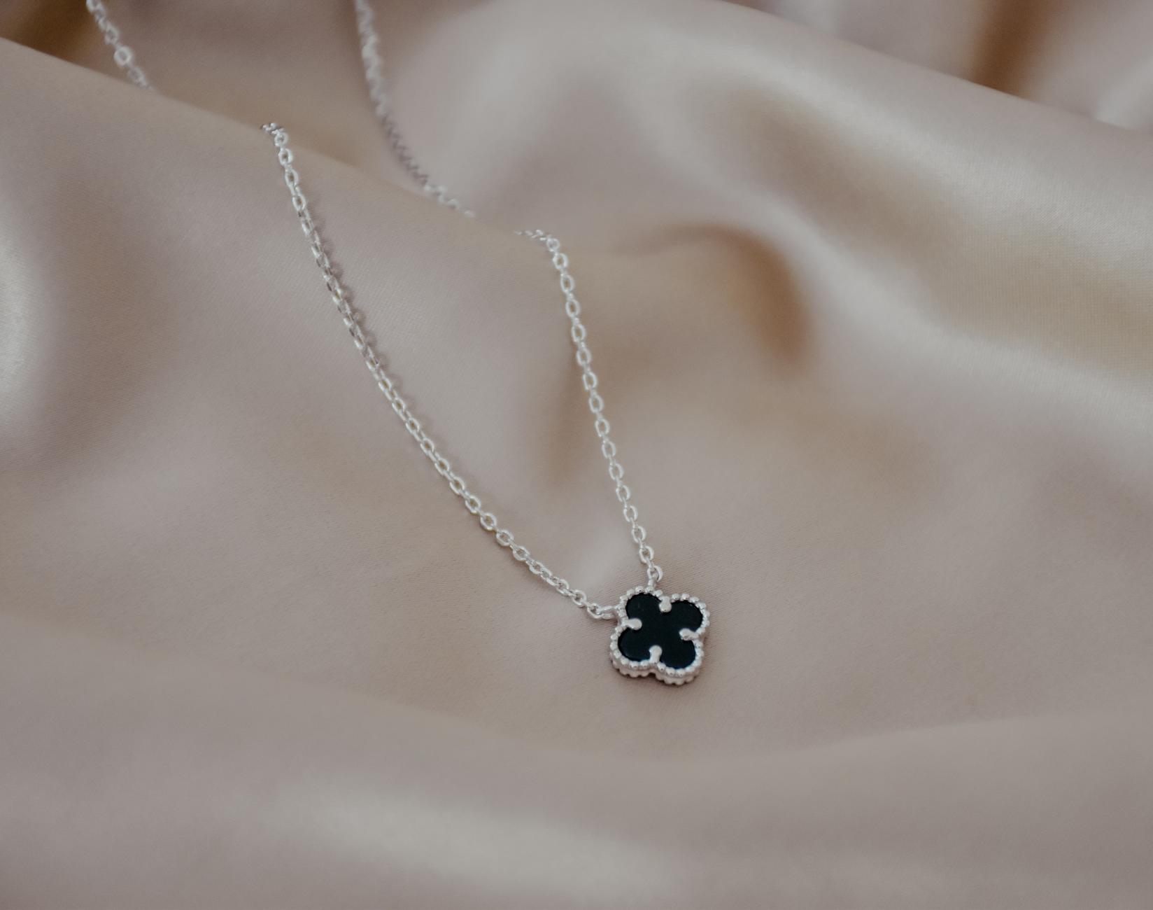 Dameo Ogrlica Most Wanted Silver Black Small - srebro 925