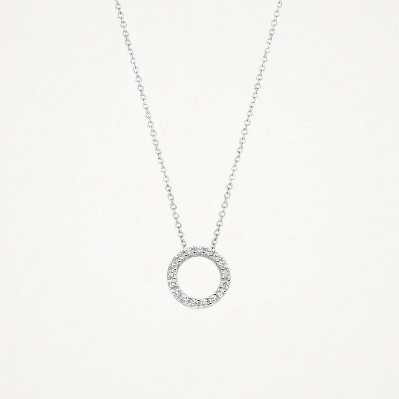 Blush ogrlica 3065WZI 14kt bijelo zlato