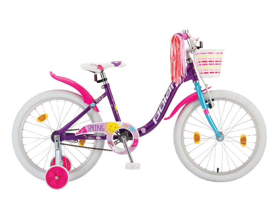 Polar Bicikl za djevojčice Junior, 20", Ljubičasti