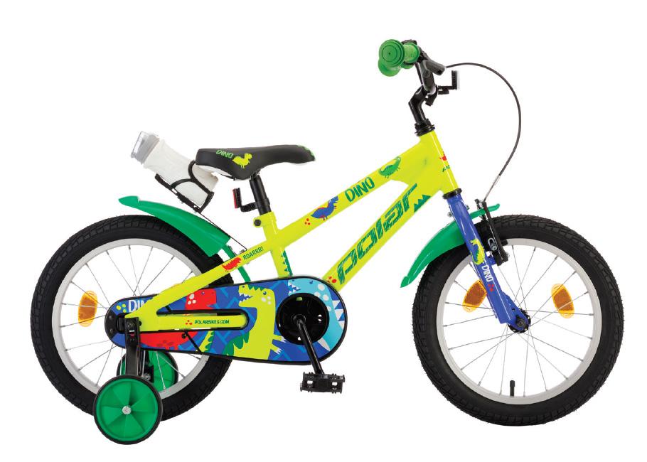 Polar Bicikl za dječake Junior, 14", Zeleni