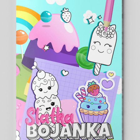 Bojanka 8 Listova-Slatka Bojanka