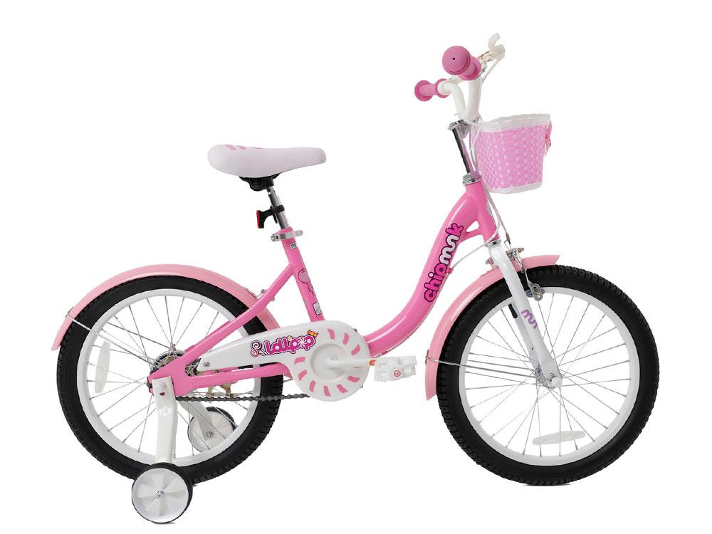 Chipmunk Bicikl za djevojčice MM, 16", Roze