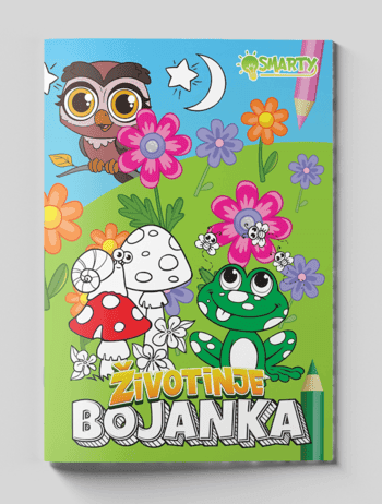 Bojanka 8 Listova-Zivotinje