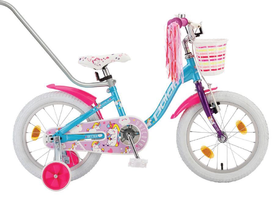 Polar Bicikl za djevojčice Junior, 14", Crveni