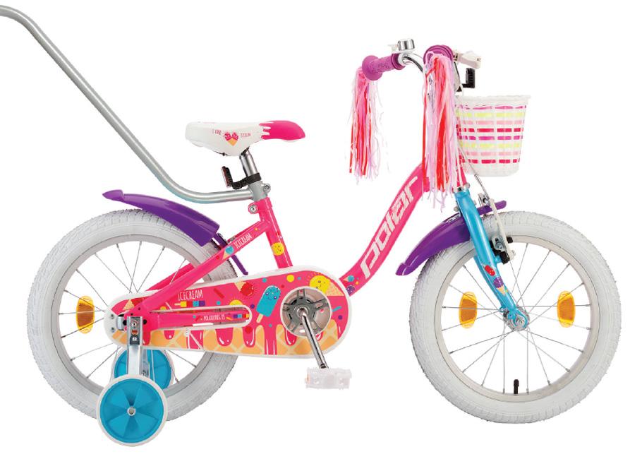 Polar Bicikl za djevojčice Junior, 14", Roze