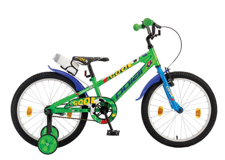 Polar Bicikl za dječake Junior, 20", Zeleni
