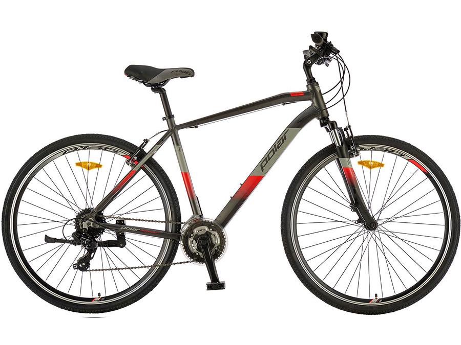 Polar Muški bicikl Forester Comp, 28", Sivocrveni