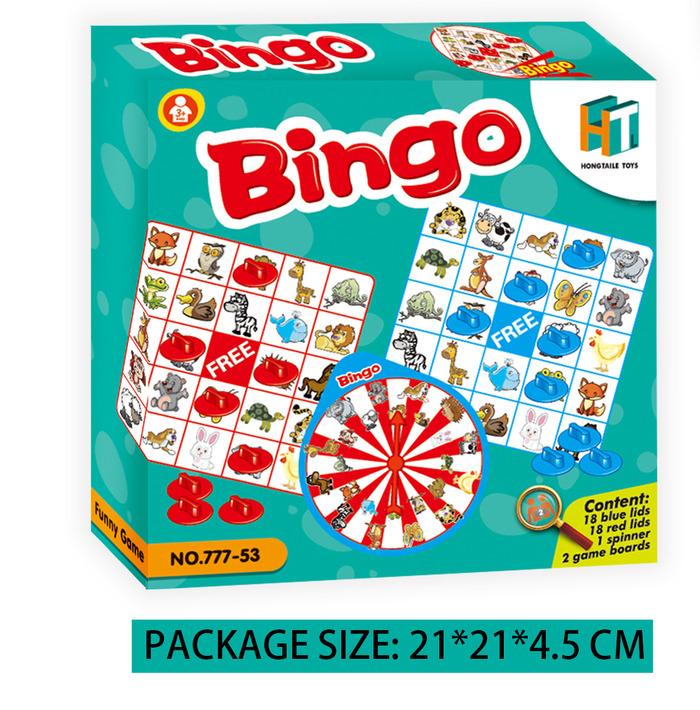 Bingo - Edukativna Igra Za Učenje Slova, Brojeva I Riječi