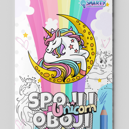 Bojanka 8 Listova-Jednorog Smarty