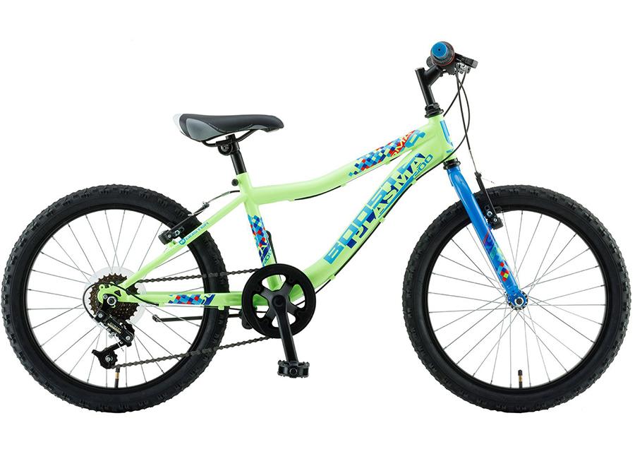 Booster Bicikl za dječake Plasma 20", Žutoplavi