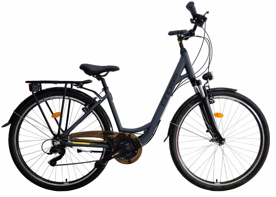 Cross Ženski bicikl Arena LS, 28", Tamnosivi