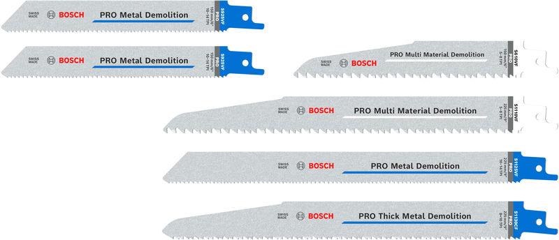 Bosch set listova za ubodnu pilu za rušenje 2607011820