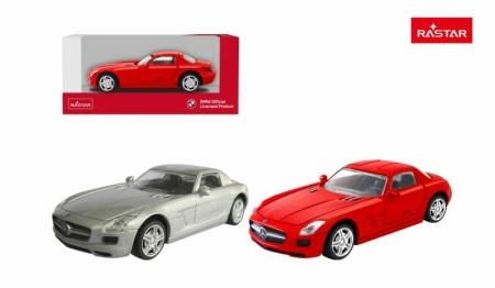 Rastar Auto Mercedes Sls Amg  58100  1:43, Sivi/Crveni
