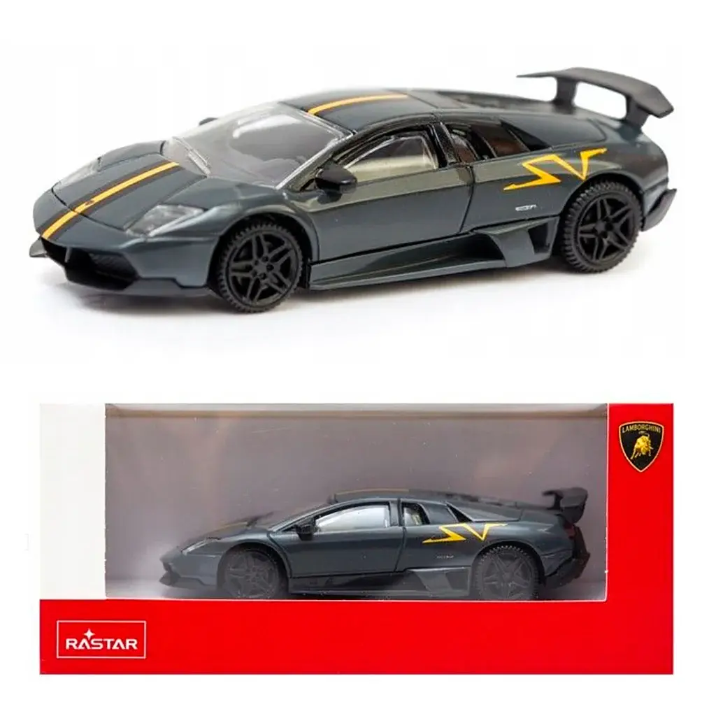 Rastar Auto Lamborghini Murcielago Lp 670 4 Sivi 39501 1:43, Tamnosiva