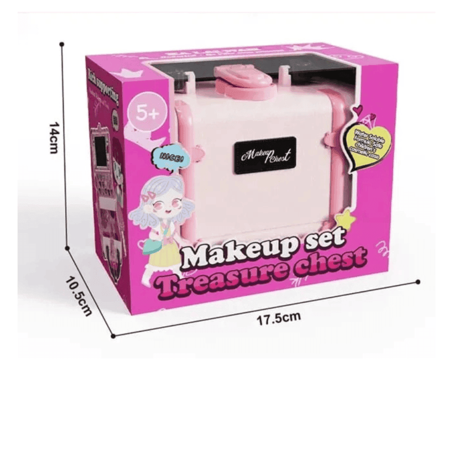 Set Za Uljepsavanje Tresure Chect Kofercic Pvc Rozi 1026 37, Roze