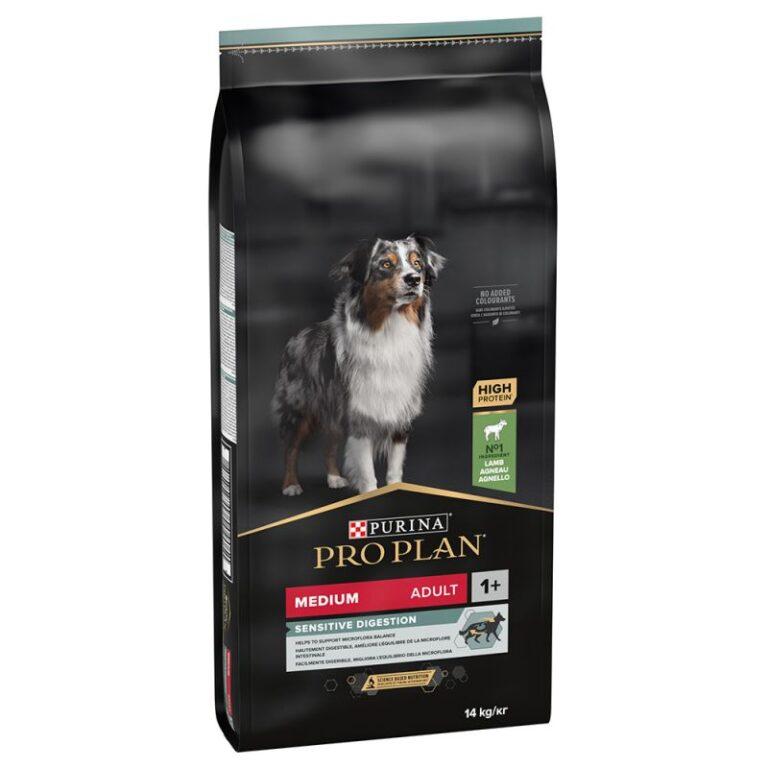 Pro Plan Medium Adult Sensitive Digestion 14kg. - jagnjetina