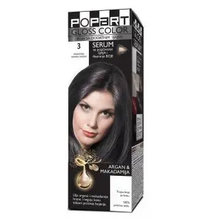 Still boja za kosu 3 Popart Gloss Color, prirodna tamnosmeđa