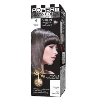 Still boja za kosu 4 Popart Gloss Color, prirodno smeđa