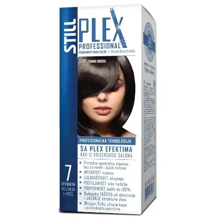 Still farba za kosu 3.00 Plex Color, tamnosmeđa