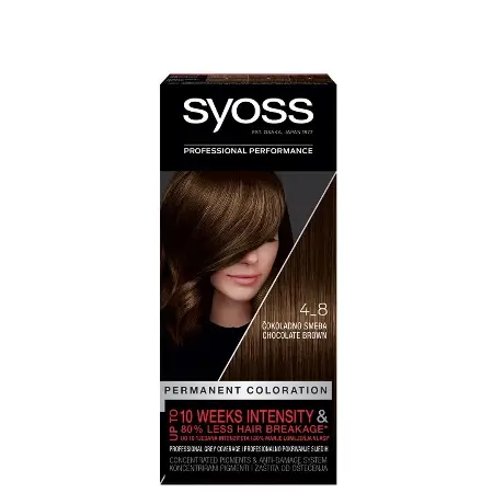 Syoss farba za kosu 4-8, čokoladno smeđa