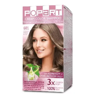 Still šampon 601 Popart boja, ledeno smeđa plava