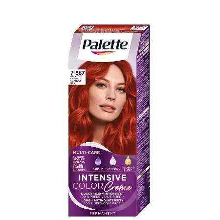 Schwarzkopf farba za kosu 7-887 Palette Icc, Grimizno crvena