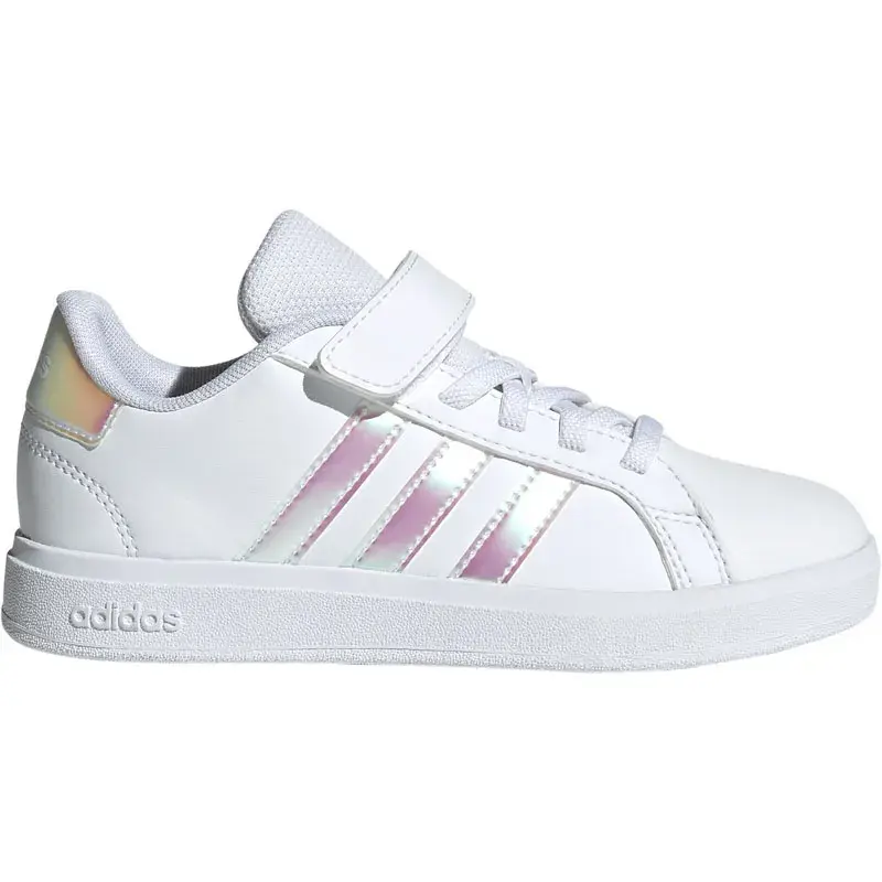 Adidas patike za djevojčice Grand Court 2.0 EL C, bijelo-roze
