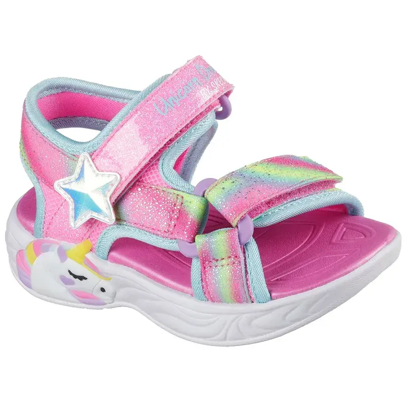 Skechers sandale za djevojčice Unicorn Dreams, šarene