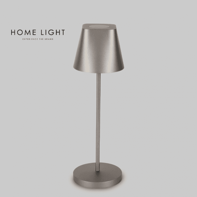 HOME LIGHT Punjiva stolna lampa 13T25, 3W, 3000K, Ip44, siva