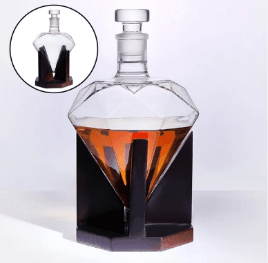 Widdop Set Za Pice Diamond Whiskey Decanter And 2 Glasses