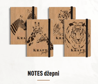 Notes Kraft Jungle Dzepni A7