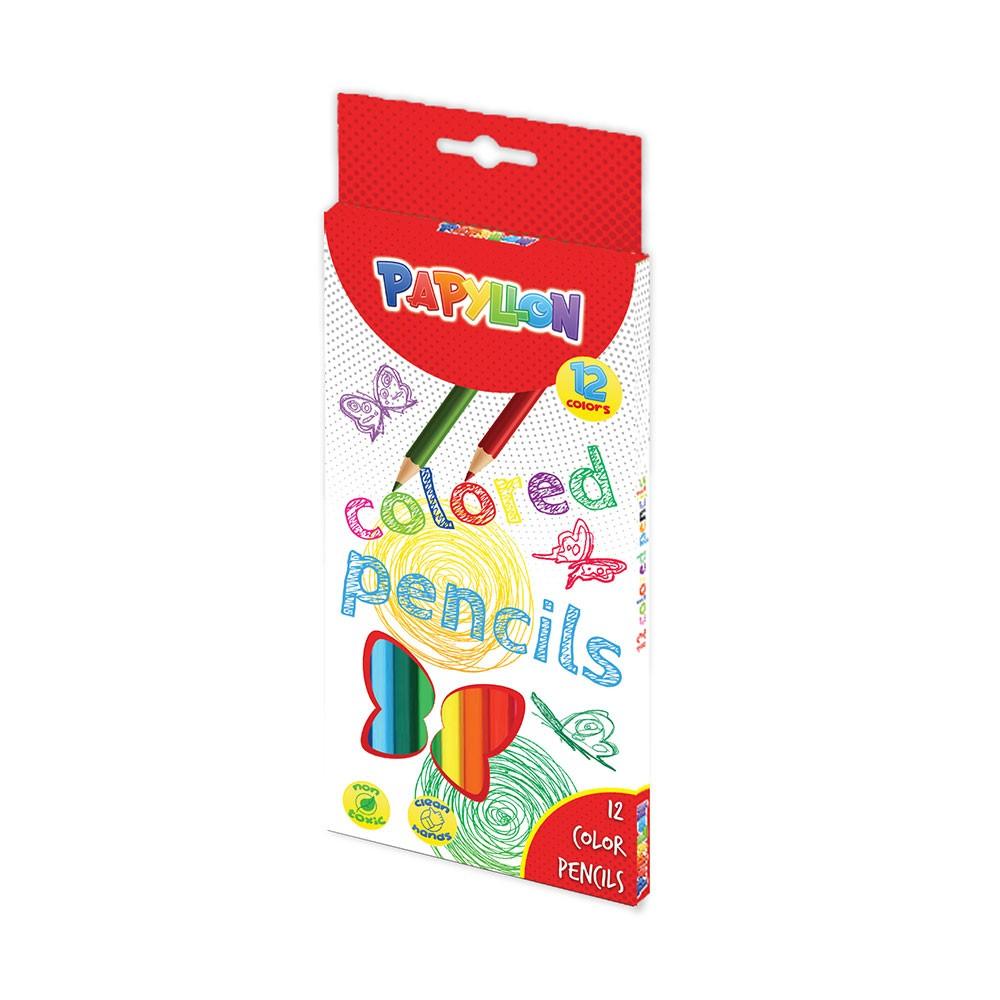 Drvene Bojice Papylon 12/1 Red