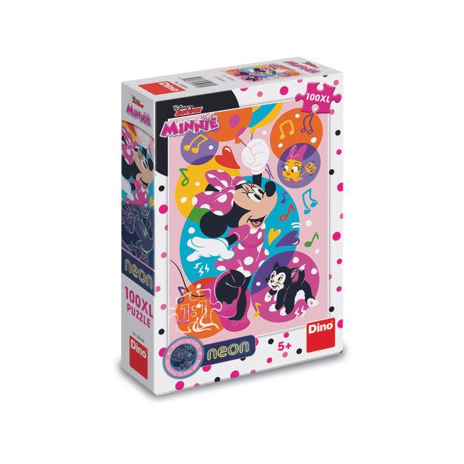 Puzzle Dino Svet Minnie Neon Xl 100 Kom 394186