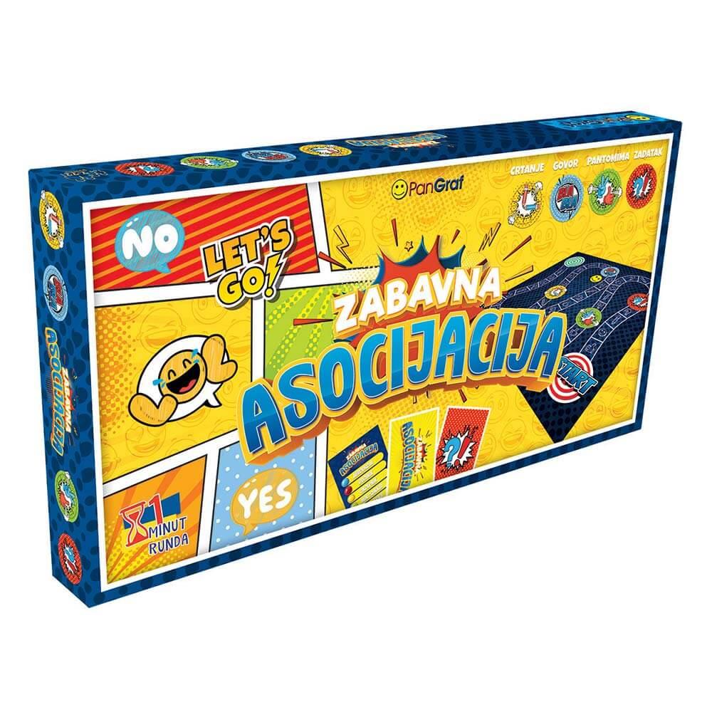 Pan Graf Društvena Igra - Zabavna Asocijacija