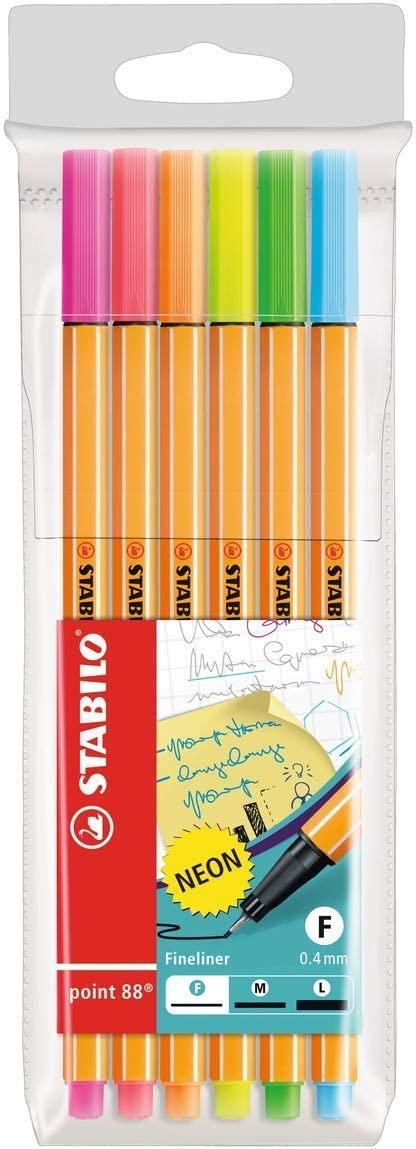 Stabilo Neon Pen 68    1/6  68061