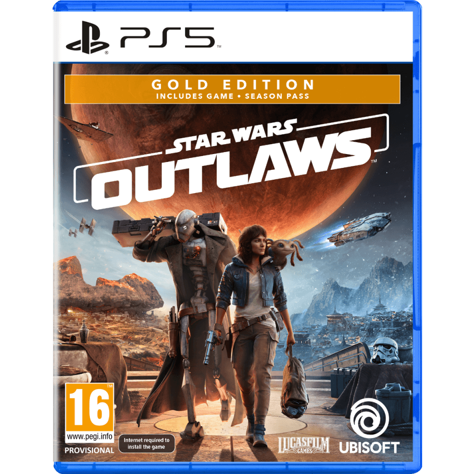Ubisoft Star Wars Outlaws gold edition PS5