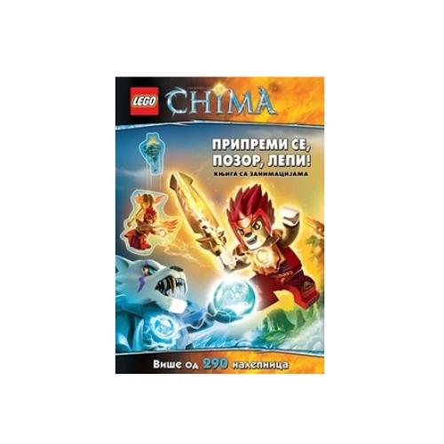 Lego® Chima - Pripremi, Se Pozor, Lepi! 290 Naljepnica