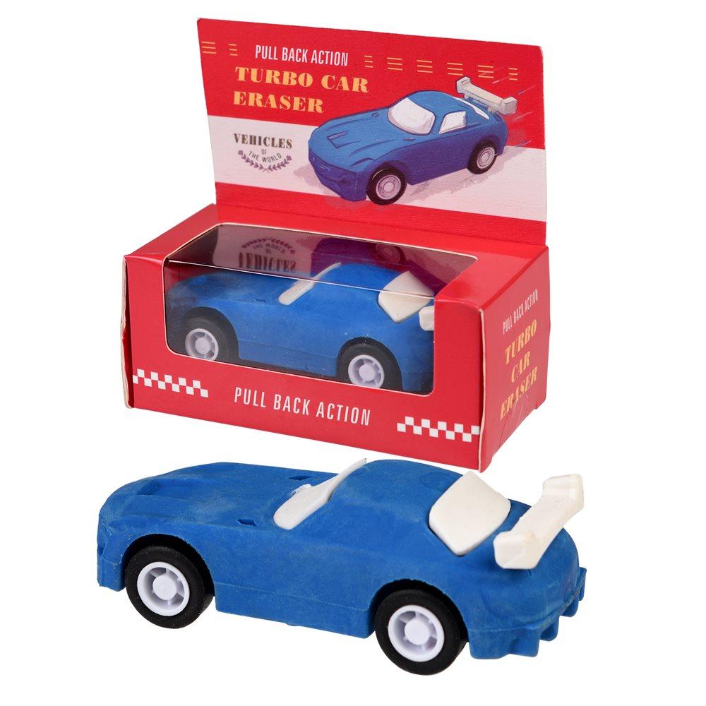 Rex Gumica,Blue Pull Back Super Car