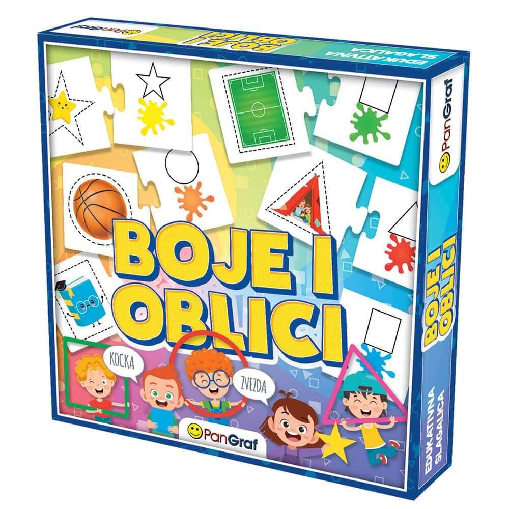 Boje I Oblici Edukativna Slagalica Novo
