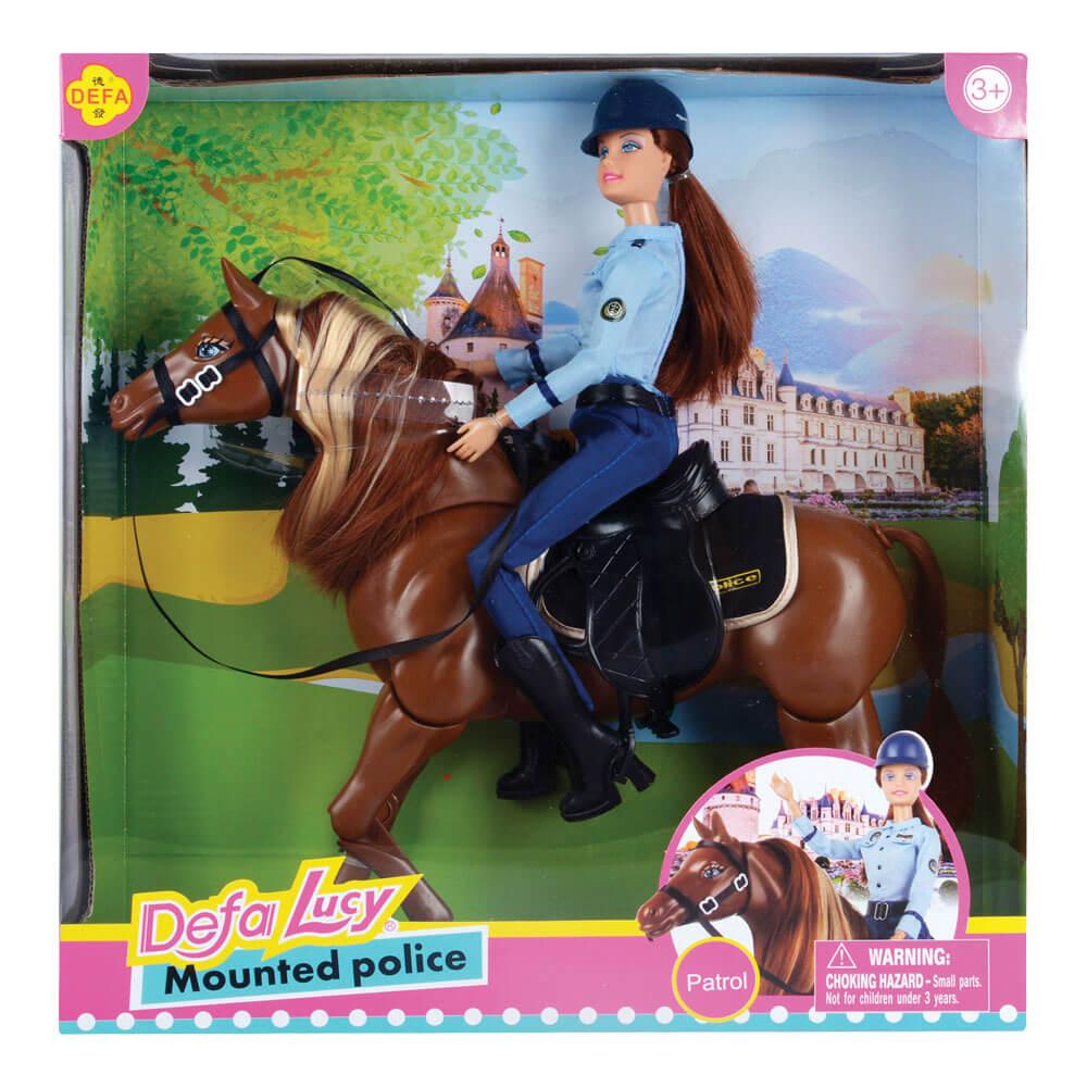 Defa Lucy Lutka Defa Na Konju Mounted Police D8420