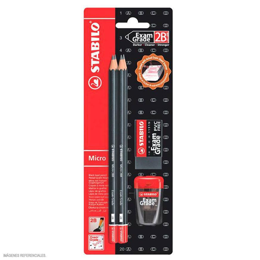 Stabilo Graf.Ol.+Gum.+Rezac  2884Bbl4P2