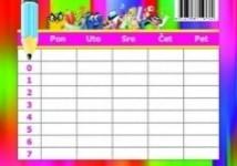 Raspored Casova A5 100/1