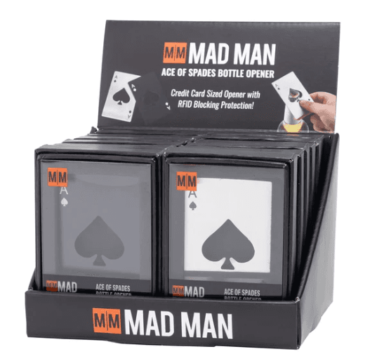 Widdop Otvarac Za Flase As Karta Mad Man